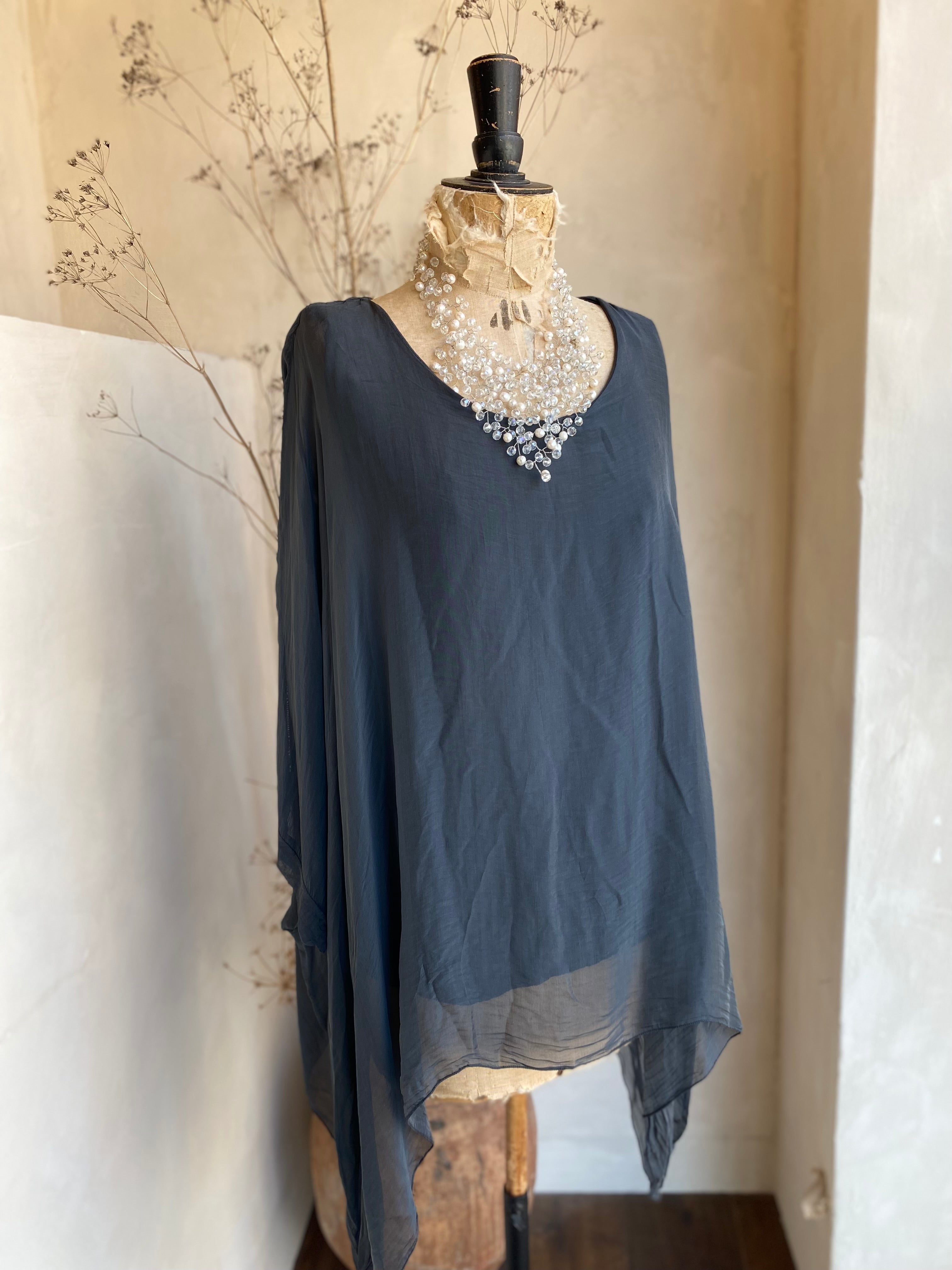 Silk Batwing top