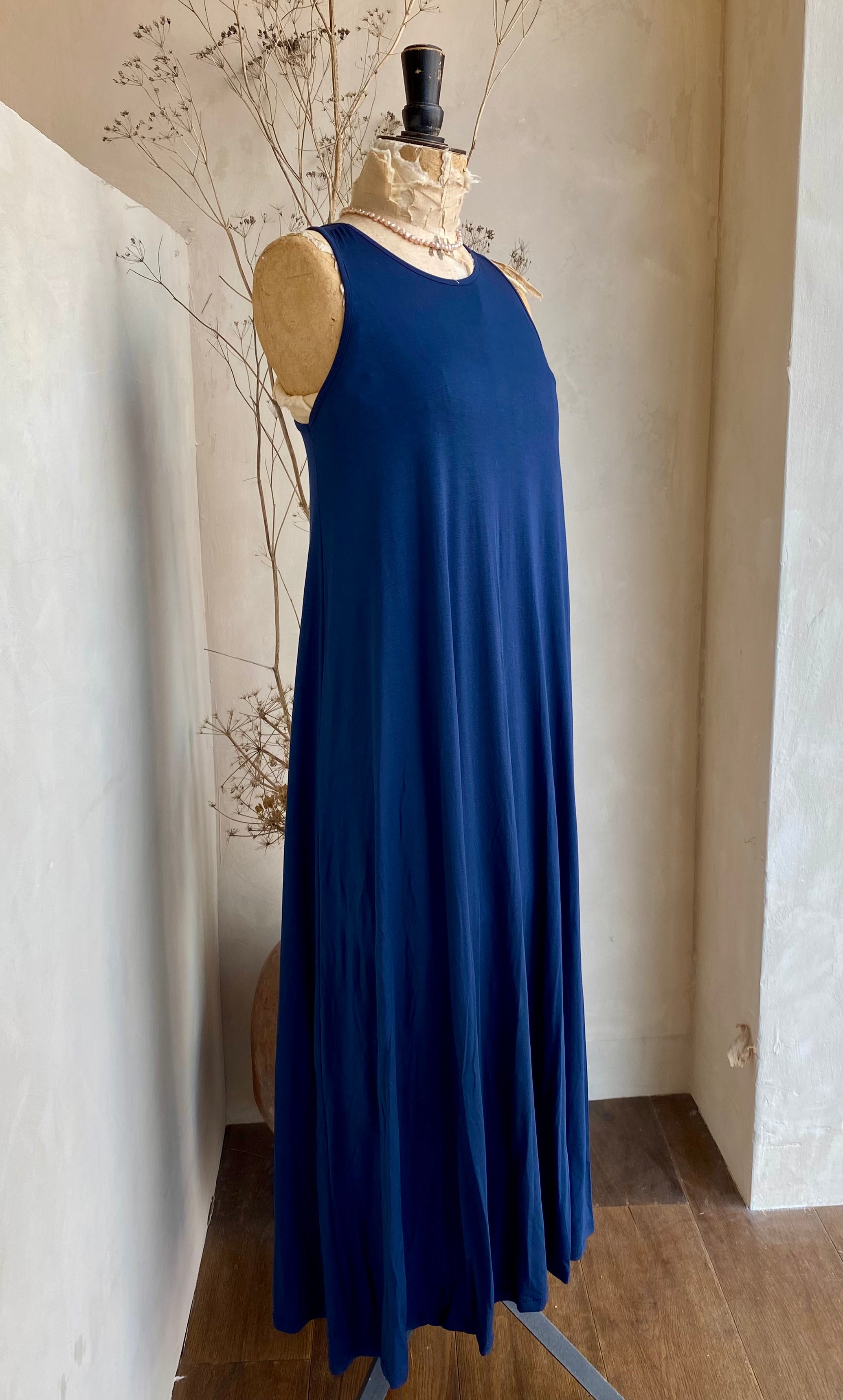 Plain maxi dress