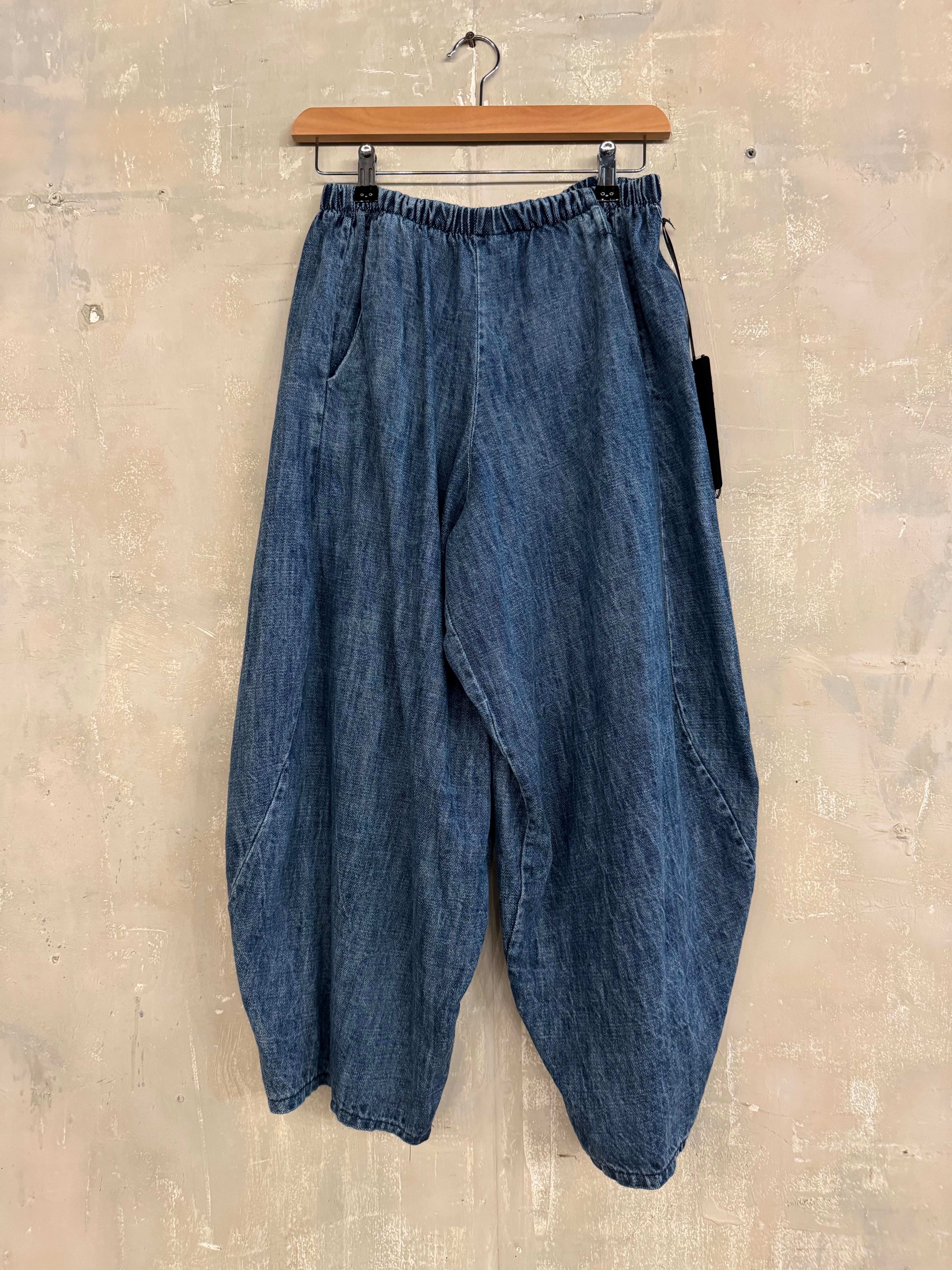 Plain denim cocoons