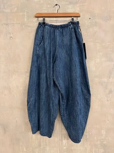 Plain denim cocoons