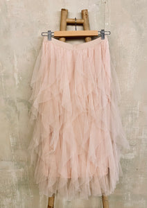 Tulle layered skirt