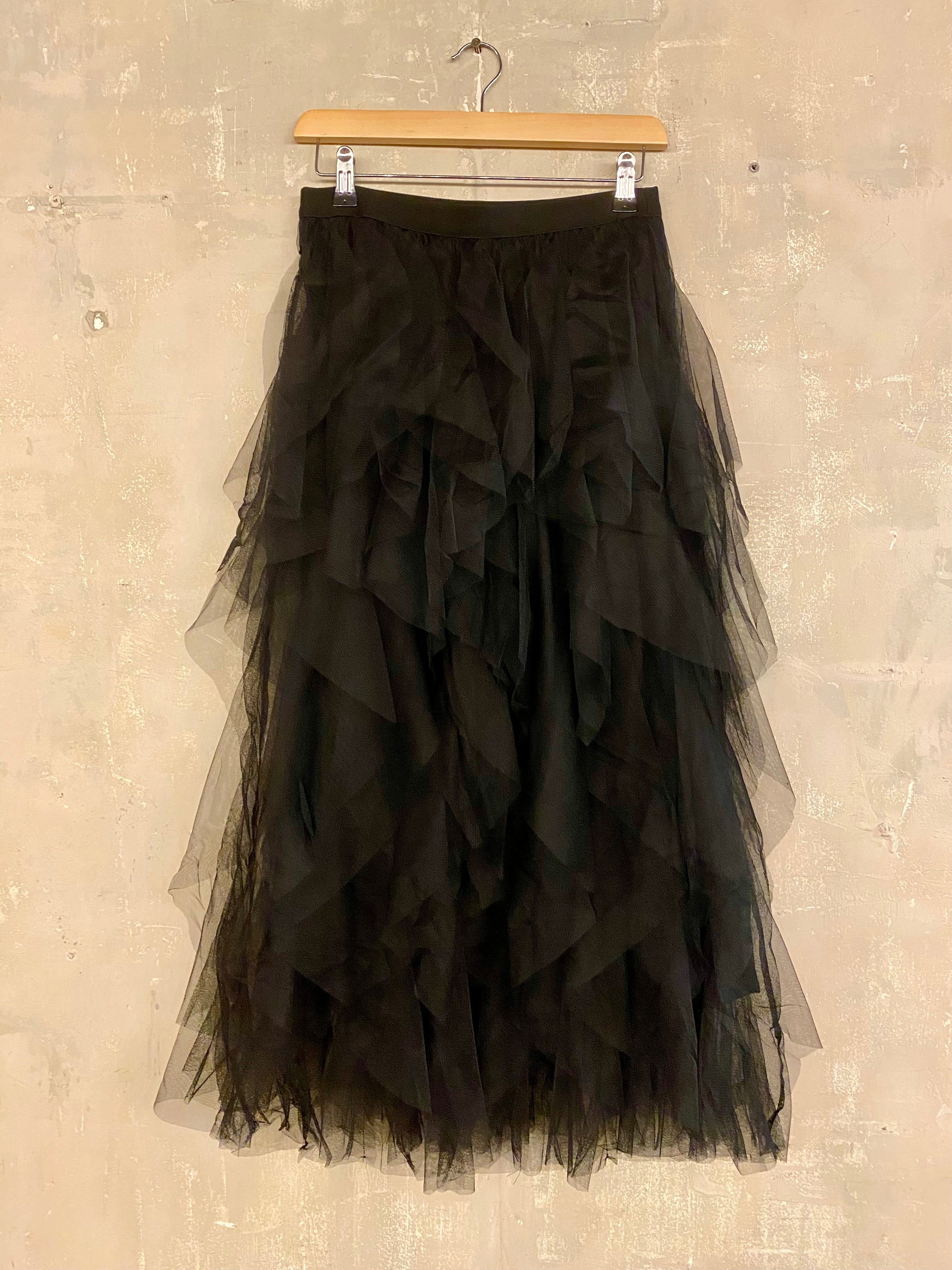 Tulle layered skirt