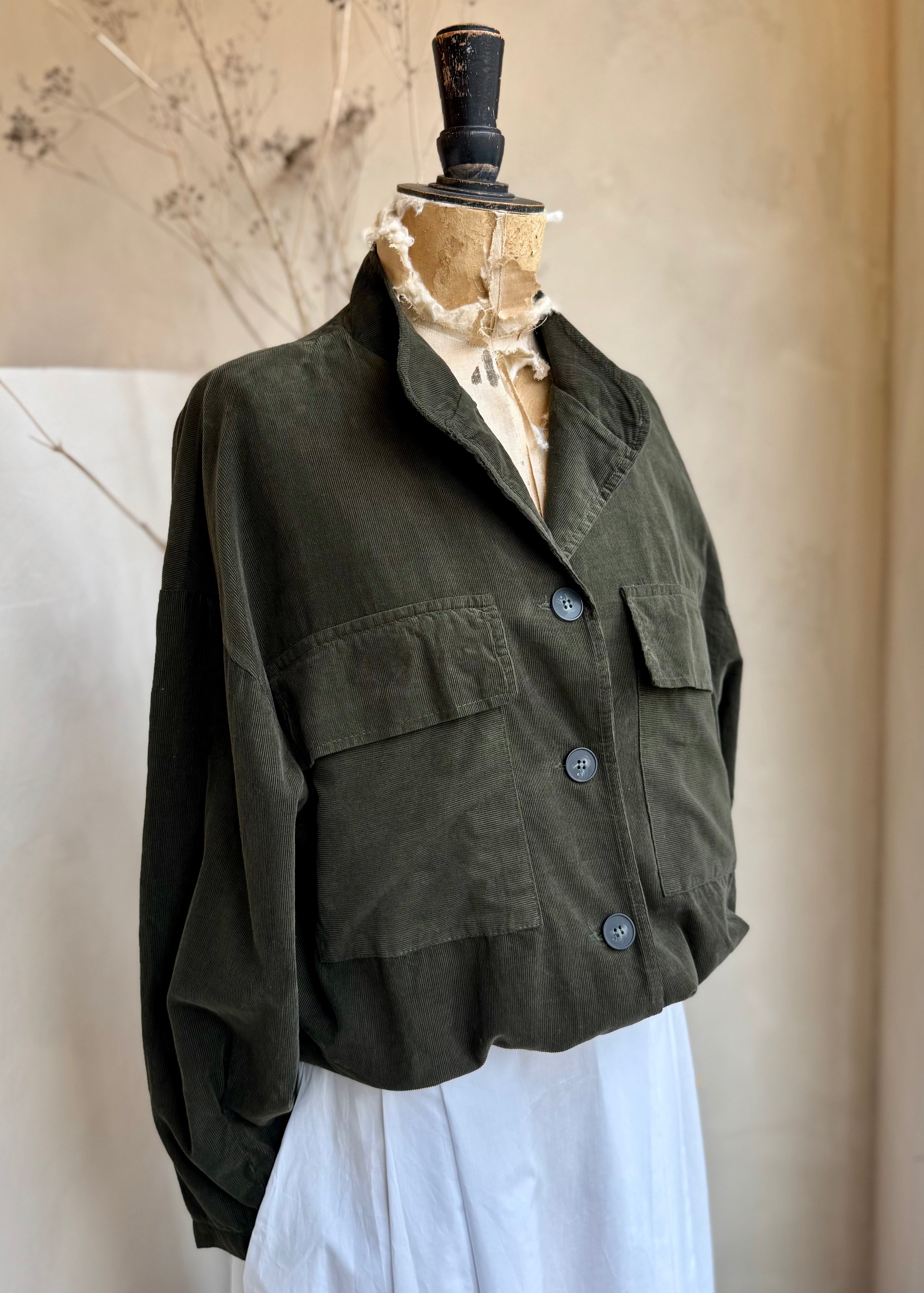 Corduroy Bomber Jacket