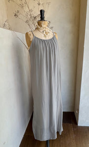 Silky Strap Maxi Dress