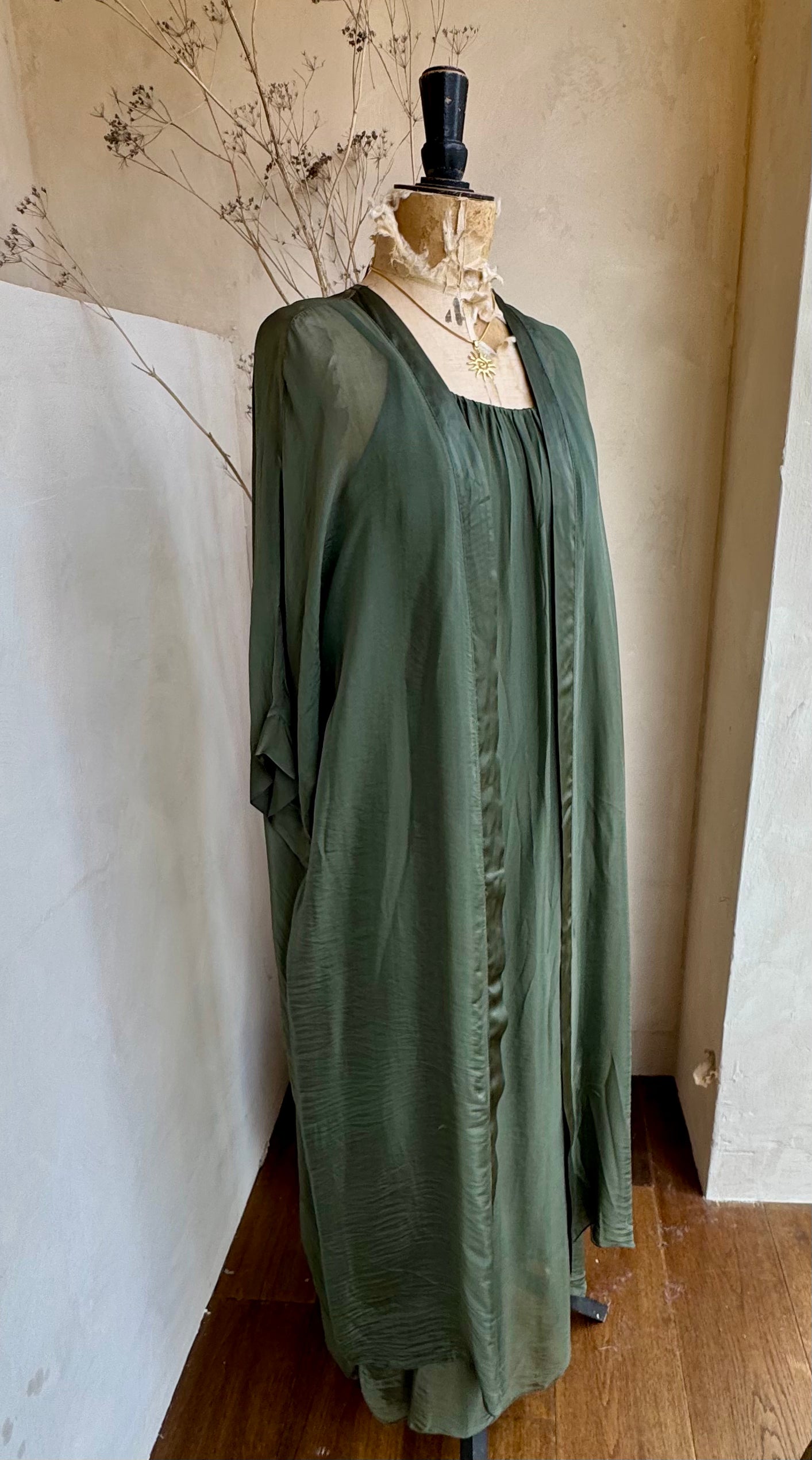 Silky Evening Robe