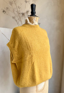 Mohair Cap Sleeve Jumper