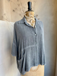 Gauze Shirt with Pocket
