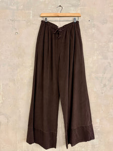 Corduroy Wide Leg Trousers