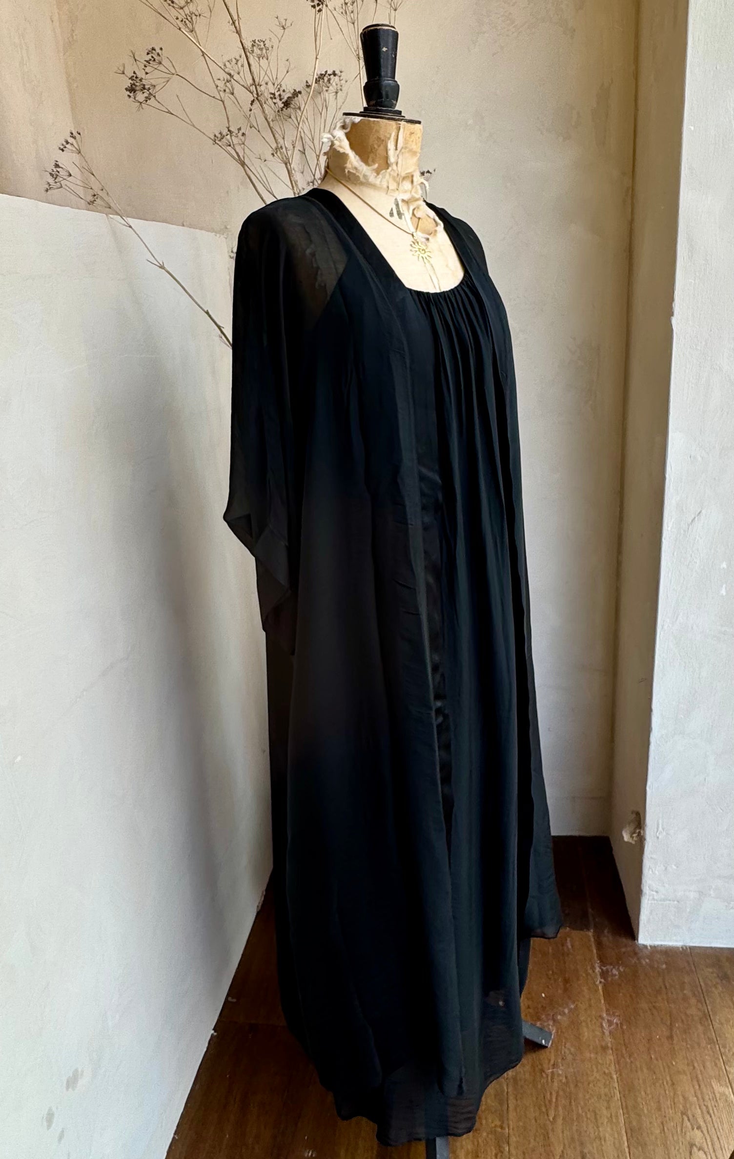 Silky Evening Robe