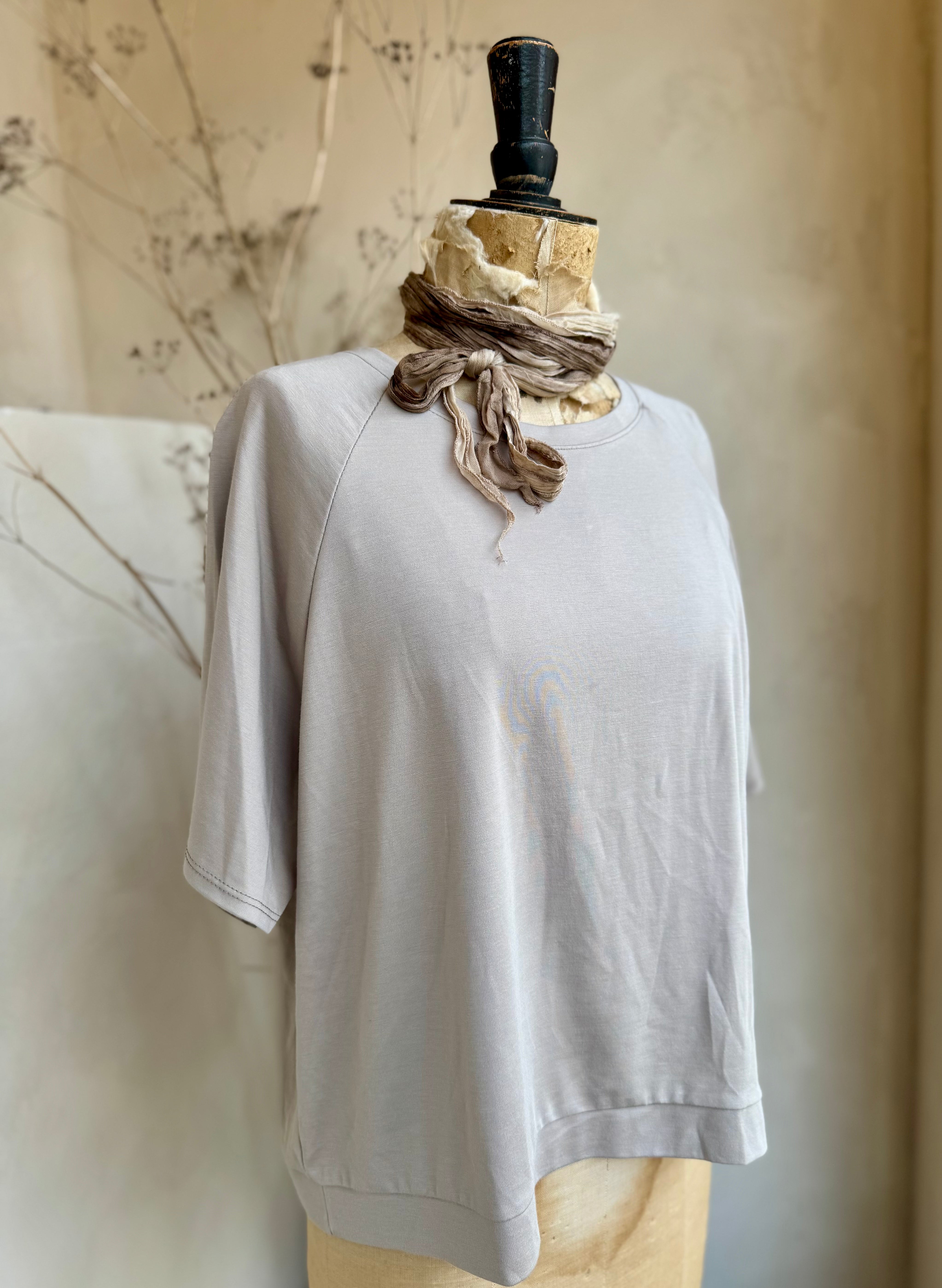 Boxy Soft Jersey T-Shirt