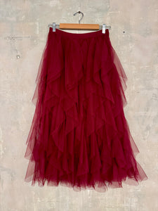 Tulle layered skirt