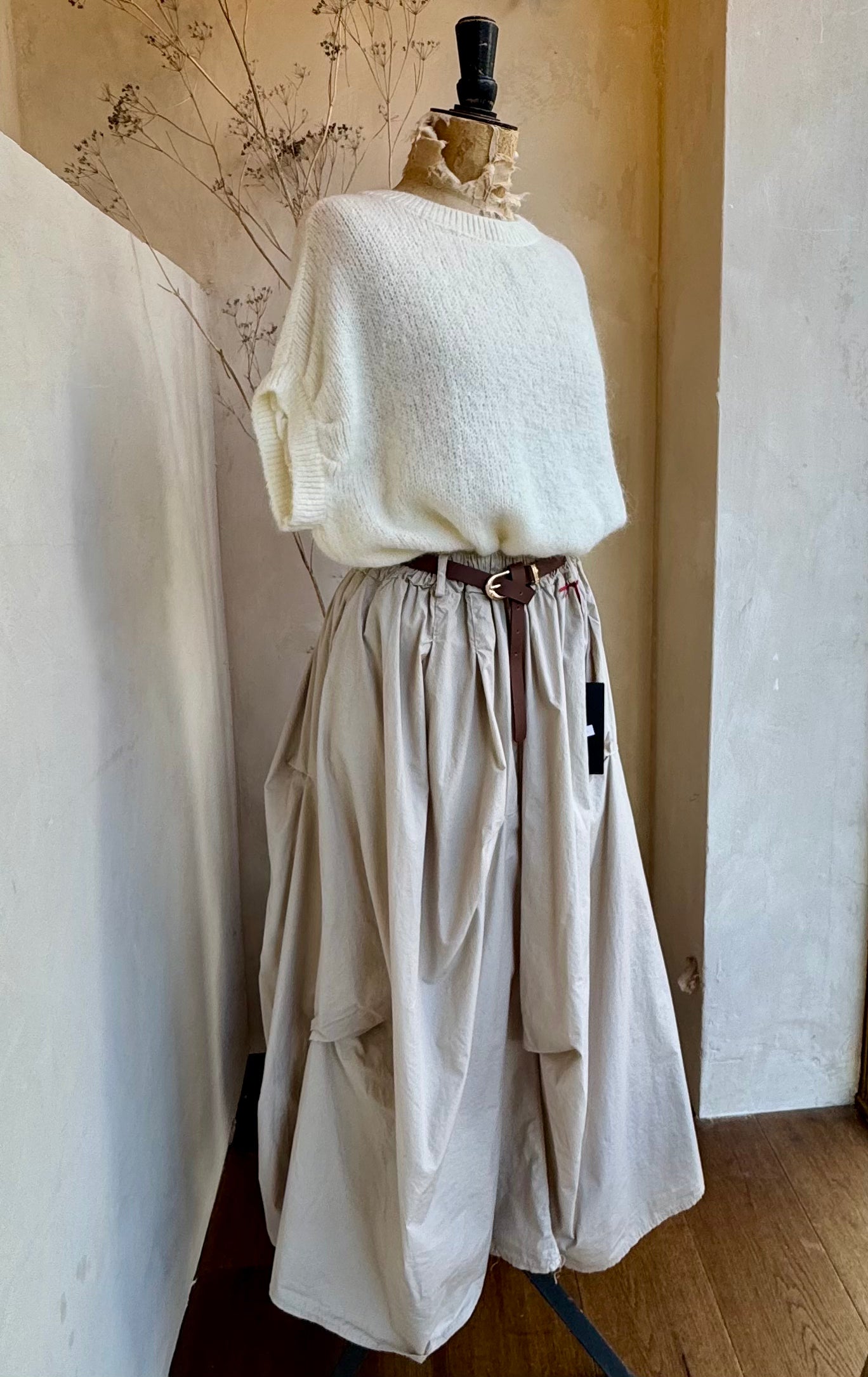 Poplin Parachute Skirt