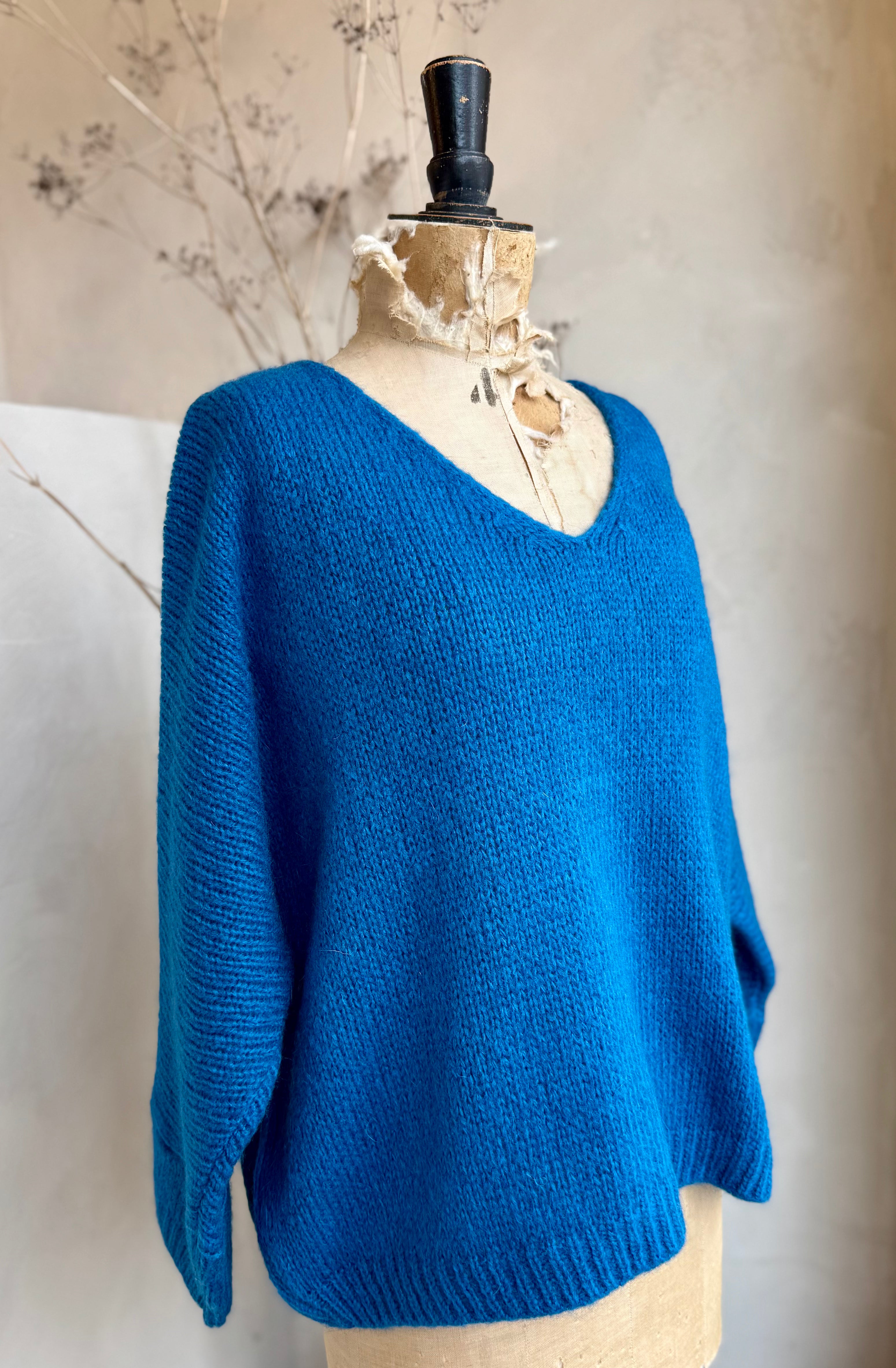 Slouchy Mohair Knit