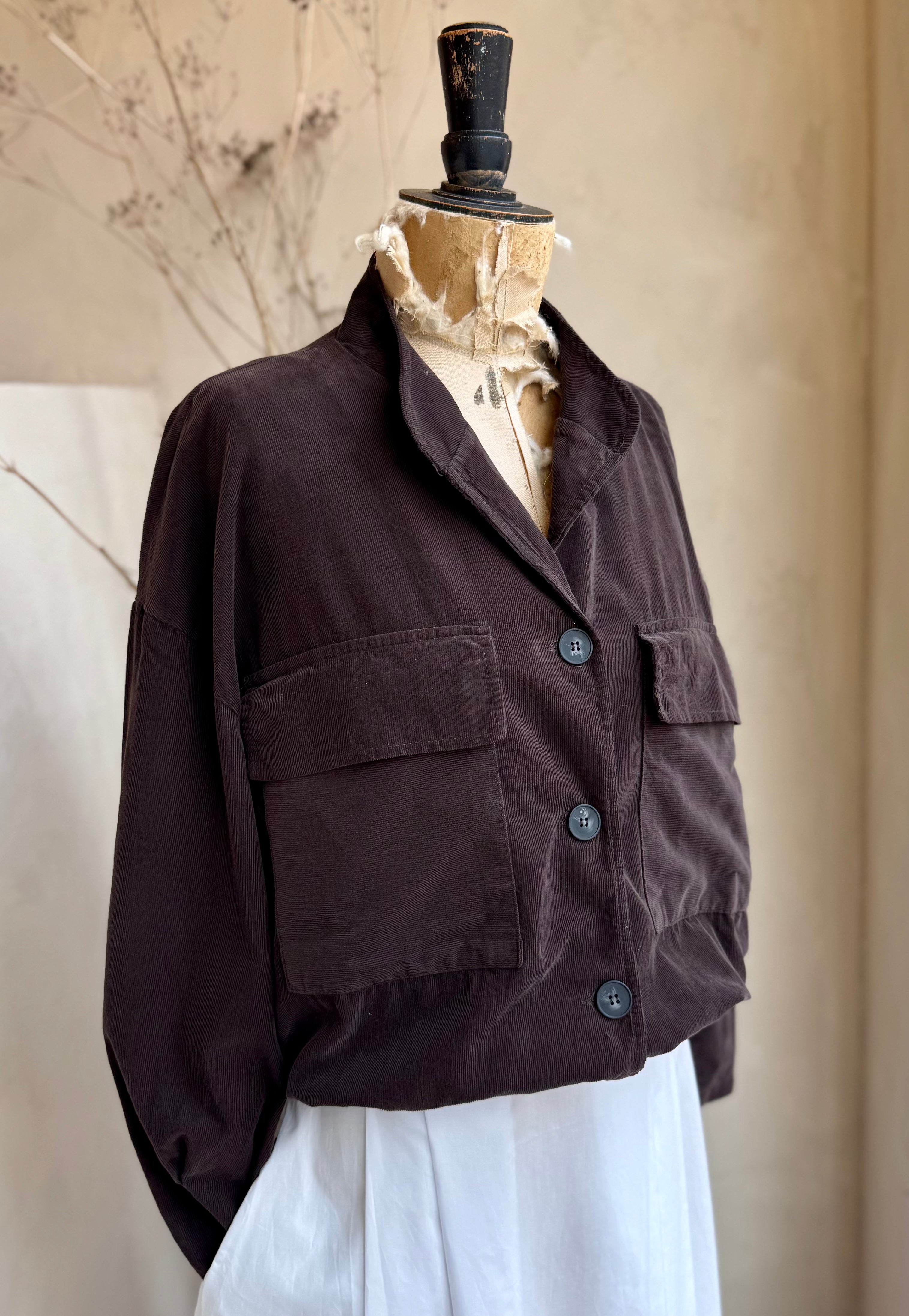 Corduroy Bomber Jacket