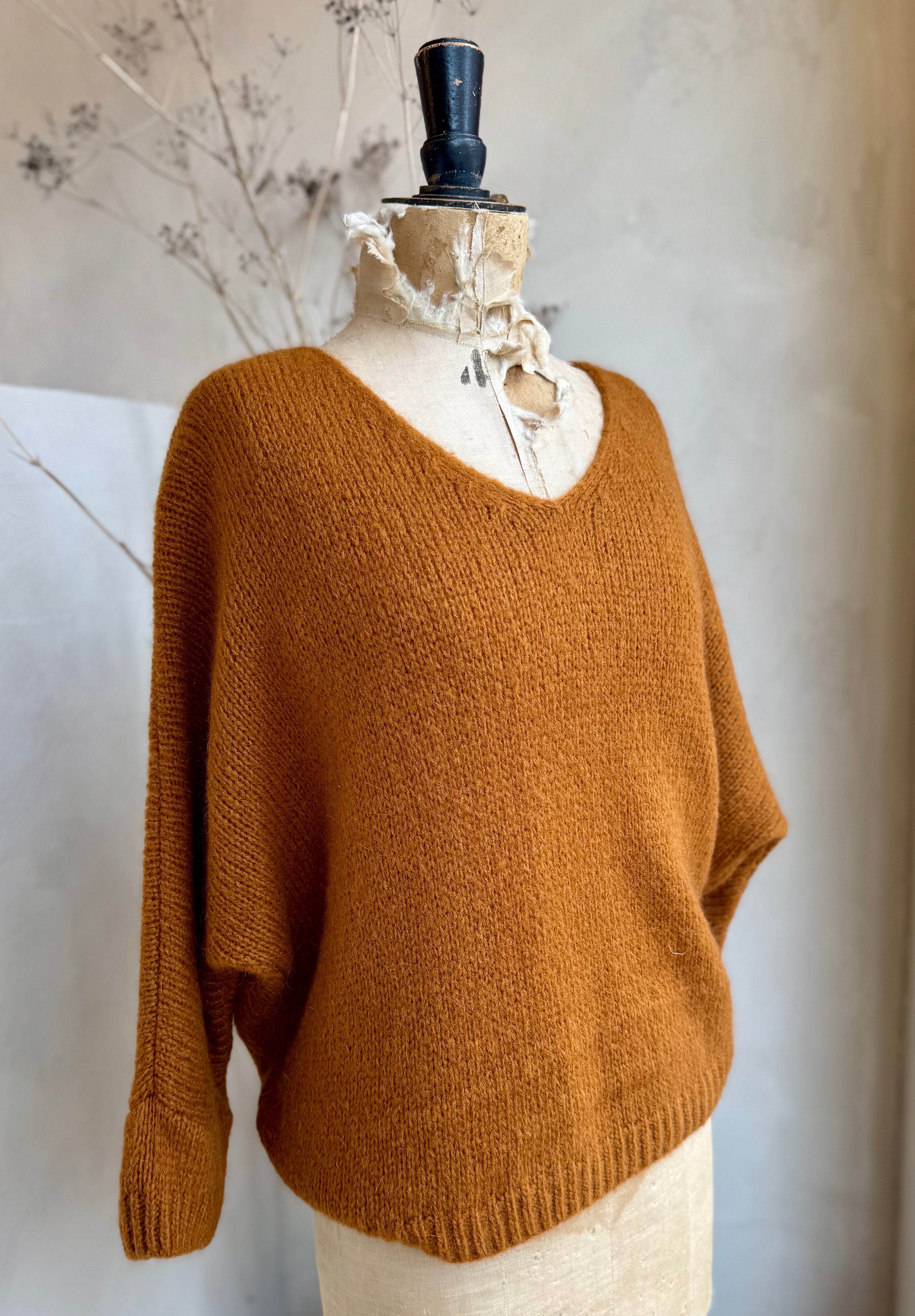 Slouchy Mohair Knit