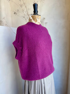Mohair Cap Sleeve Jumper
