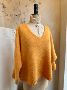 Slouchy Mohair Knit