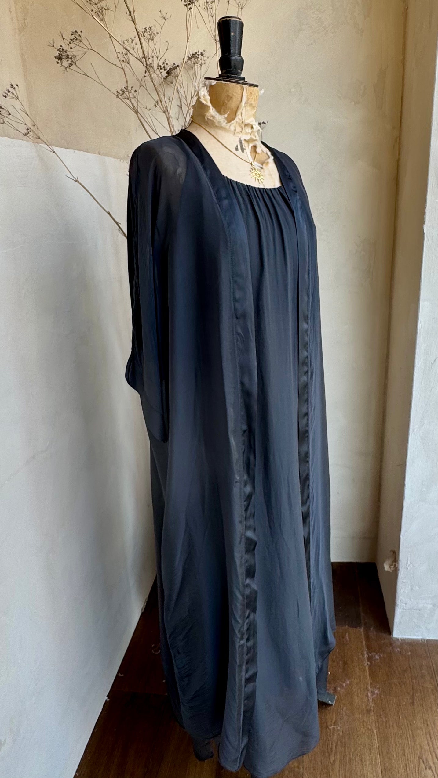 Silky Evening Robe