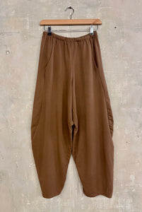 Plain cocoon trousers