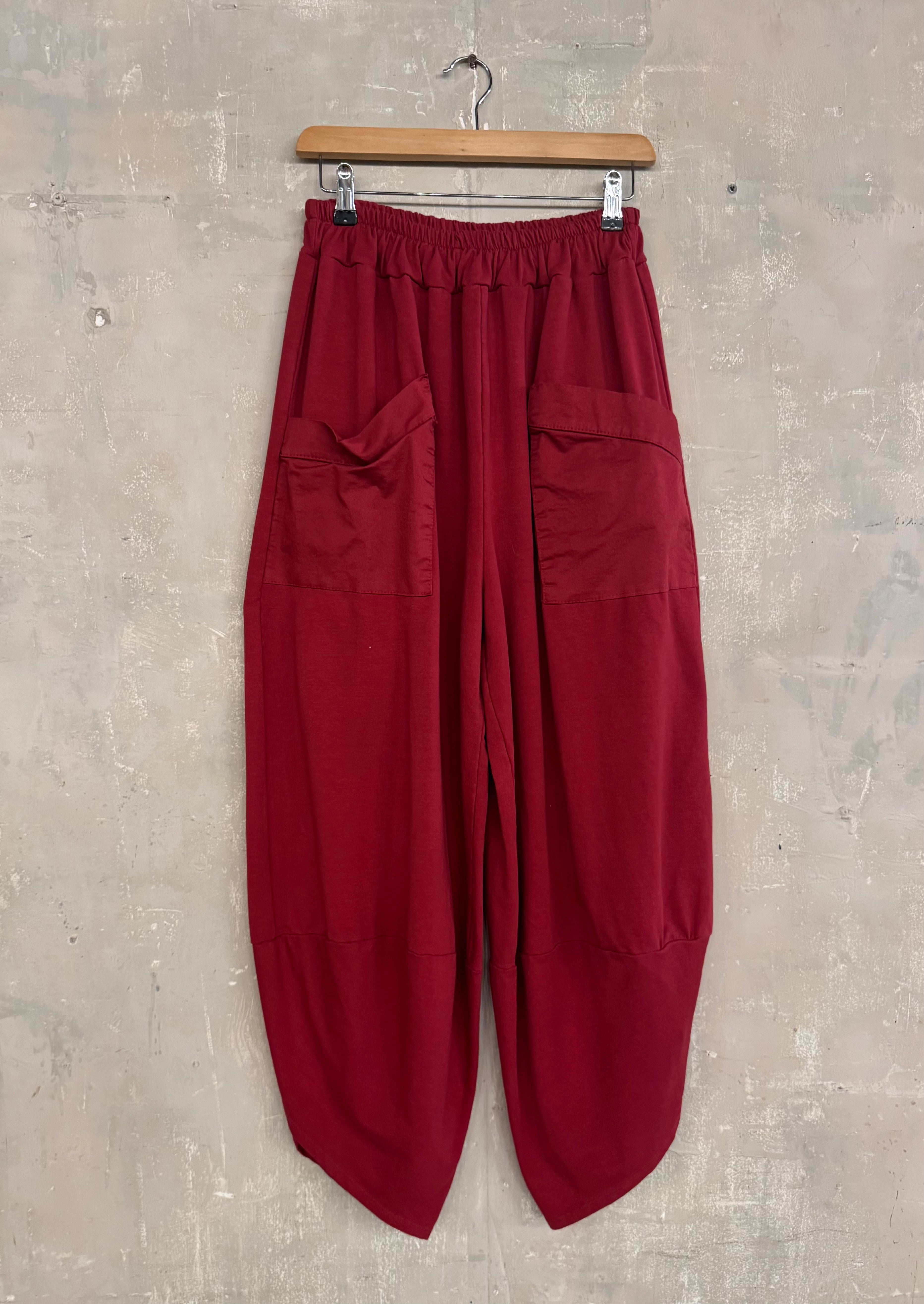 Jersey Cotton Cocoon Trousers