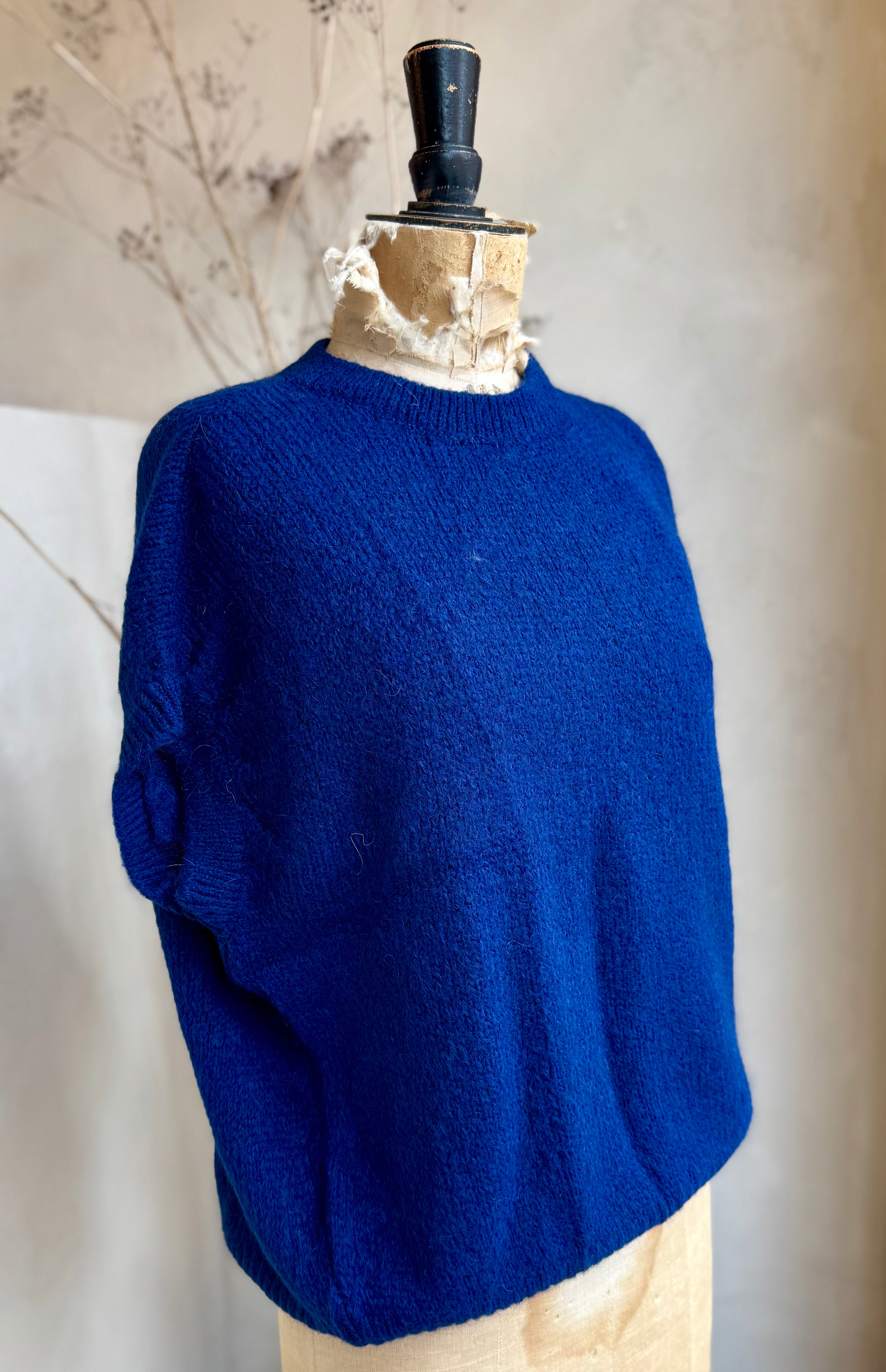 Mohair Cap Sleeve Jumper