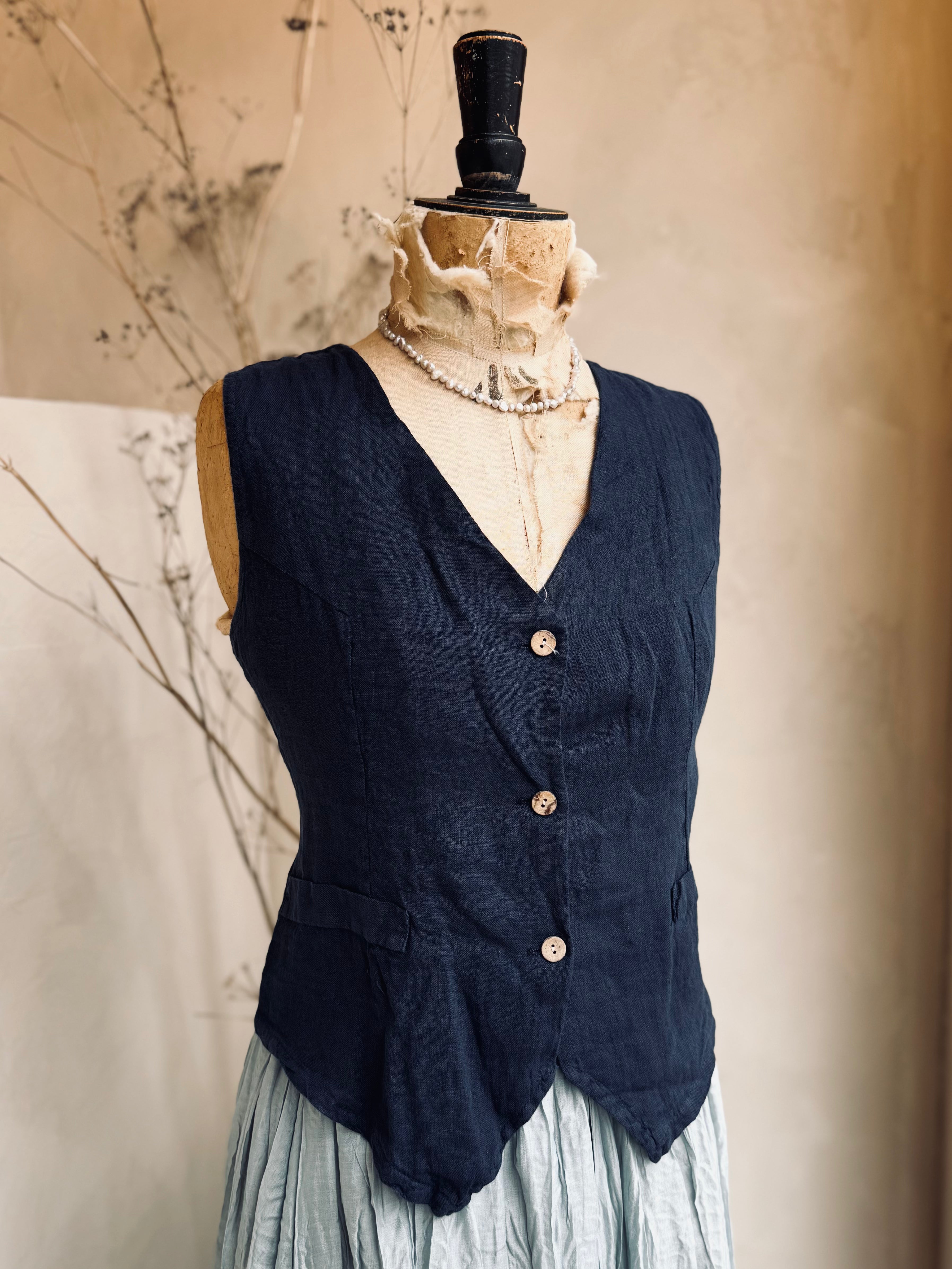 Linen Waistcoat
