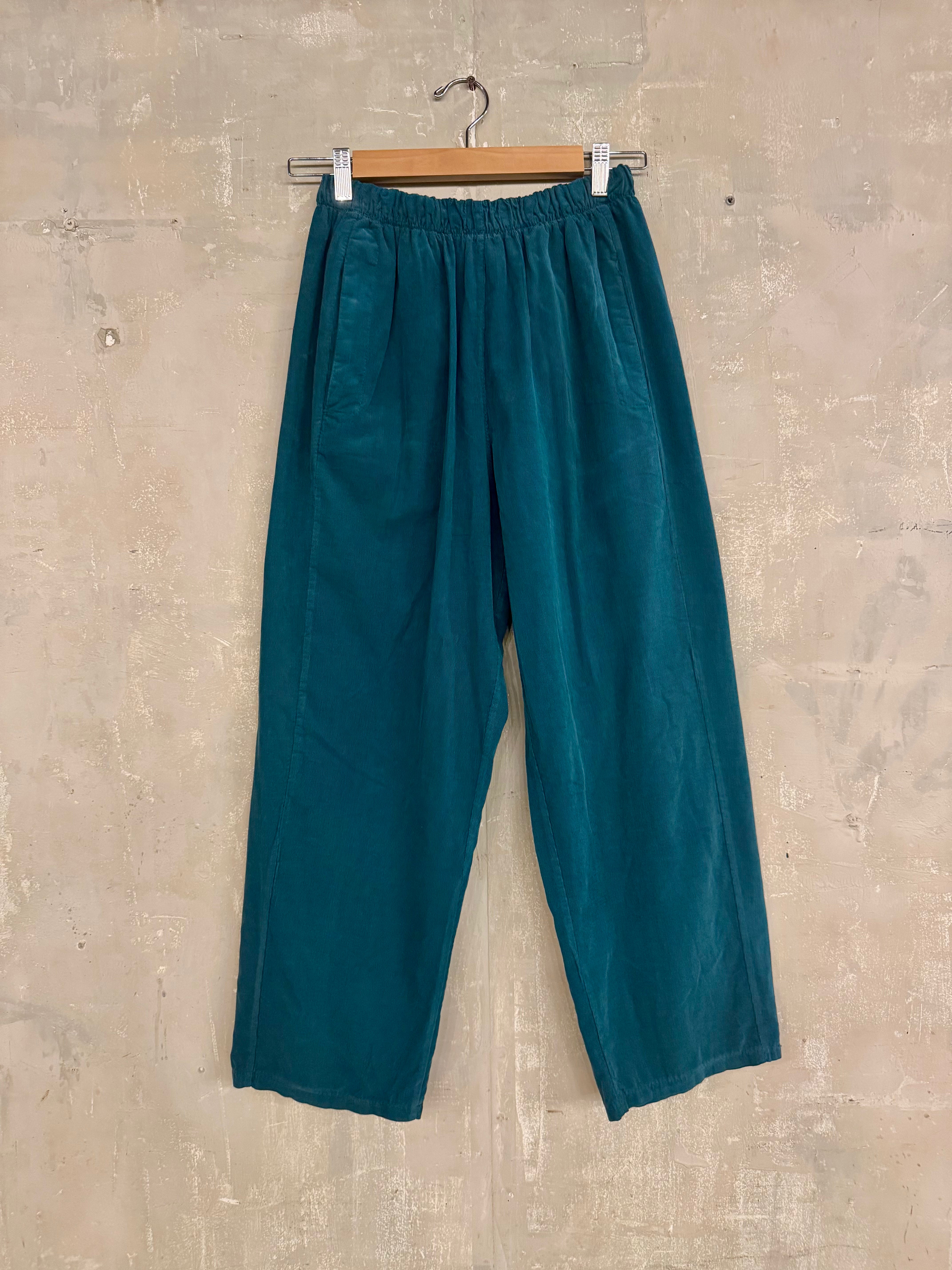 Fine Corduroy Wide Leg Trouser