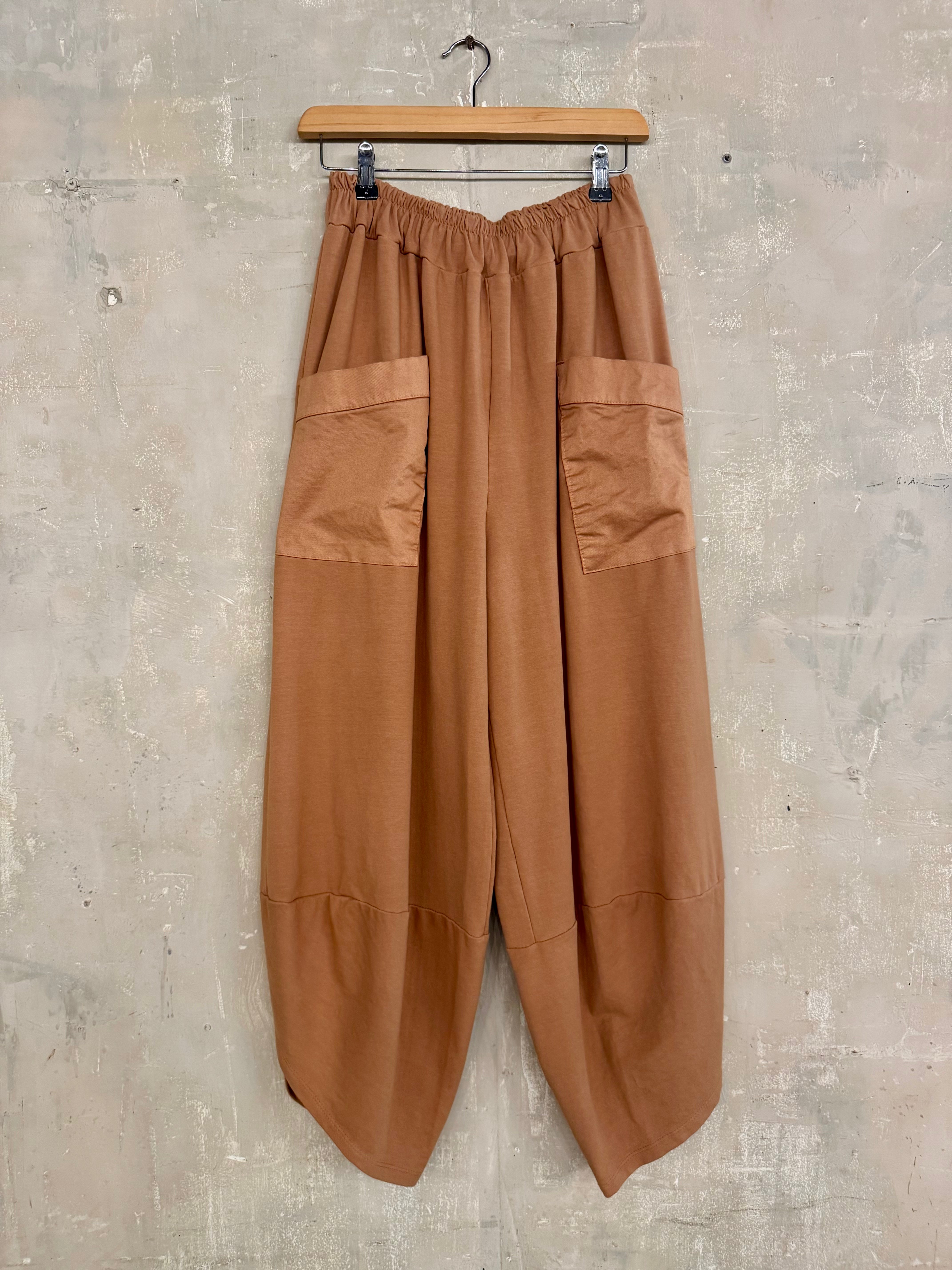 Jersey Cotton Cocoon Trousers
