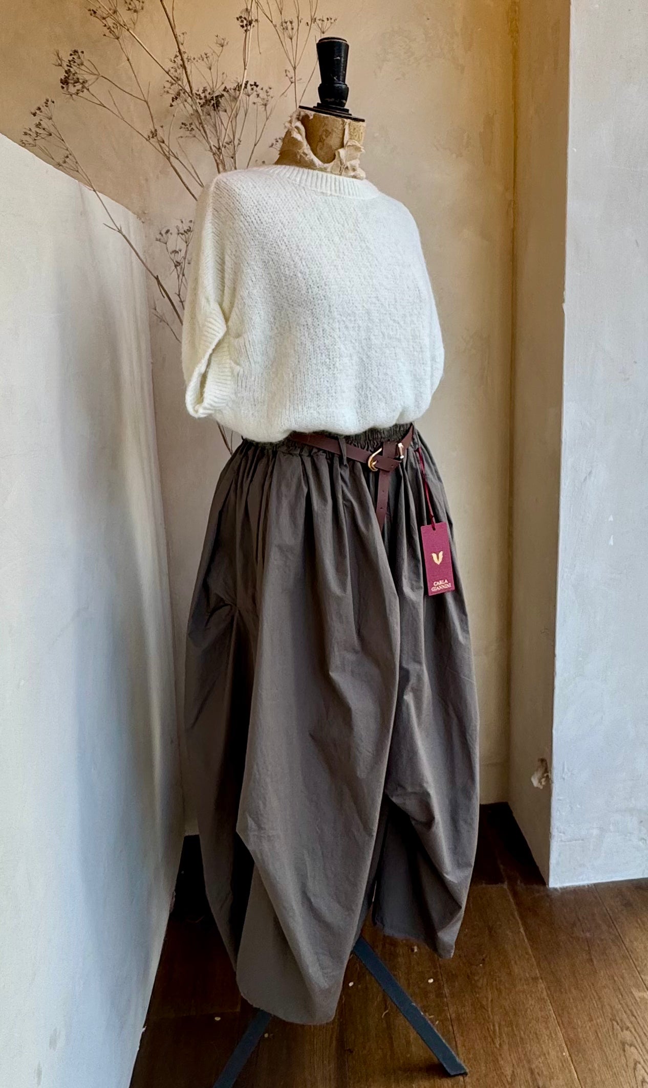 Poplin Parachute Skirt