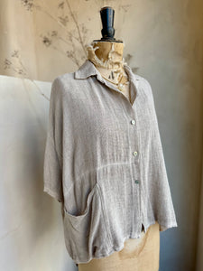 Gauze Shirt with Pocket