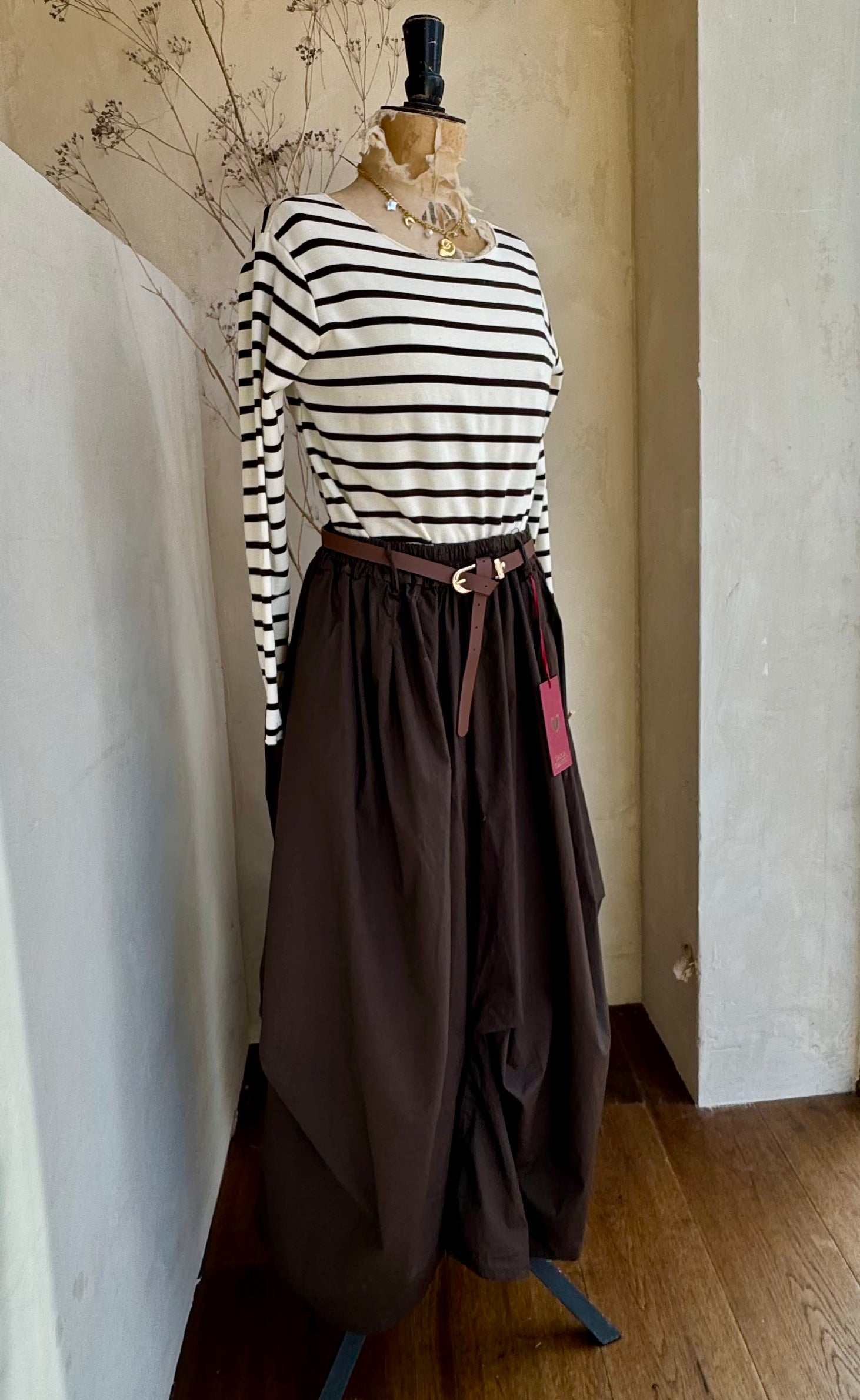 Poplin Parachute Skirt