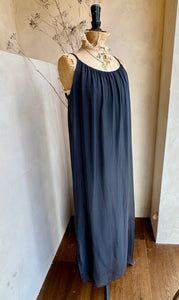 Silky Strap Maxi Dress