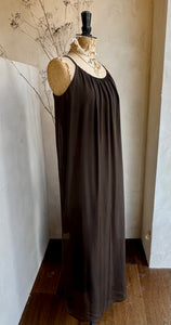 Silky Strap Maxi Dress