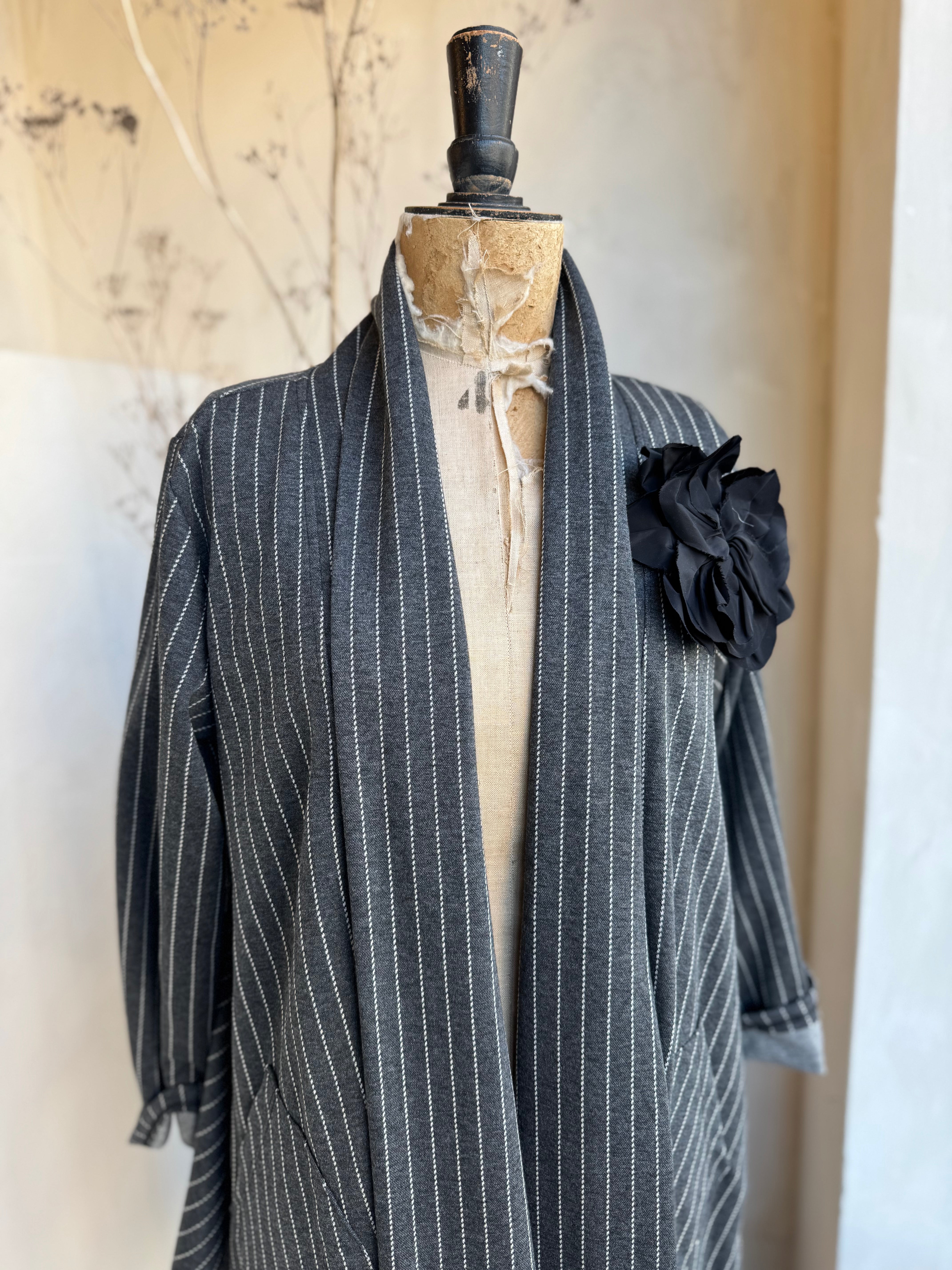 Pin stripe jacket