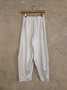 Plain cocoon trousers