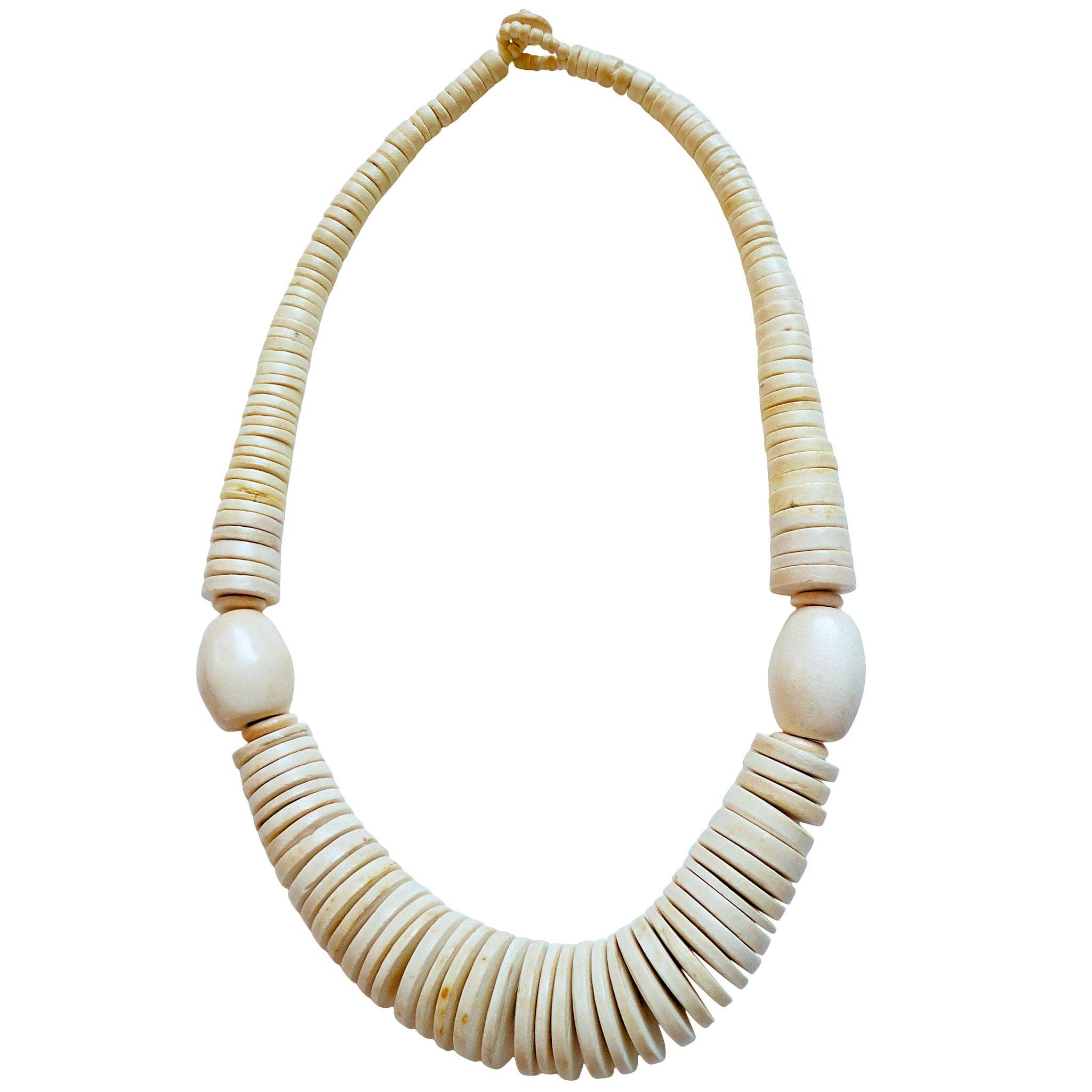 H218A Oval Graduated Necklace