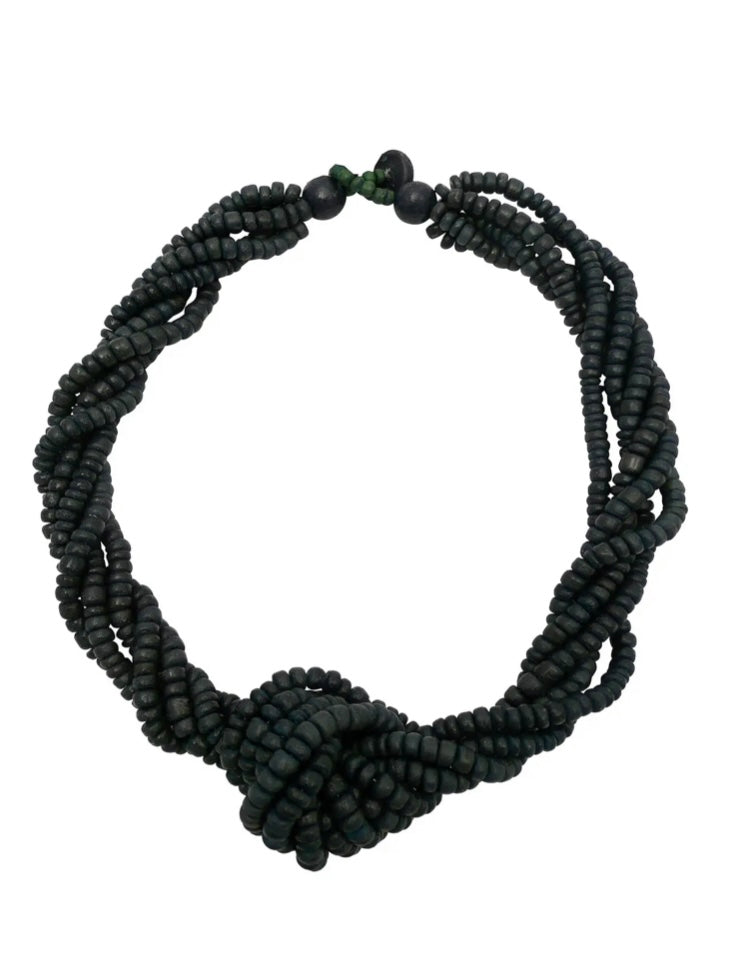 Heishi Knot Necklace