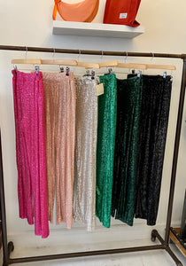 Sequin Trousers