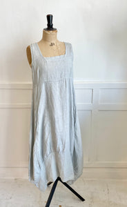 Plain Linen Lagenlook Dress Three Angels Boutique